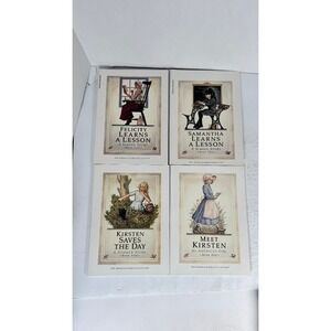 American Girl‎ Collection Lot 4 Books Felicity Samantha Kirsten Scholastic 1990